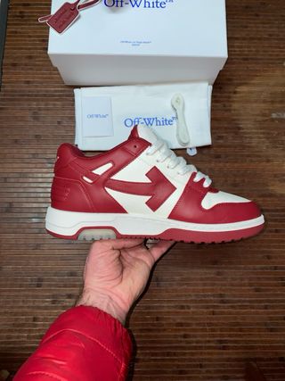 OffWhite Out Of Office OOO ‘Burgundy White’