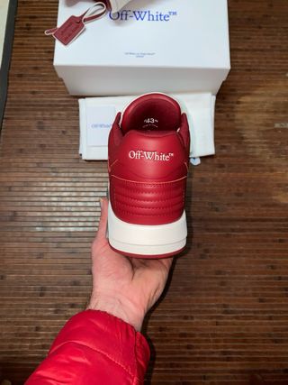 OffWhite Out Of Office OOO ‘Burgundy White’