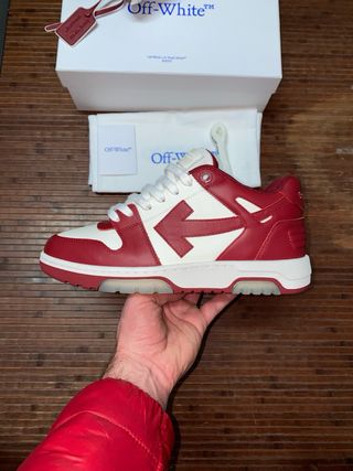 OffWhite Out Of Office OOO ‘Burgundy White’