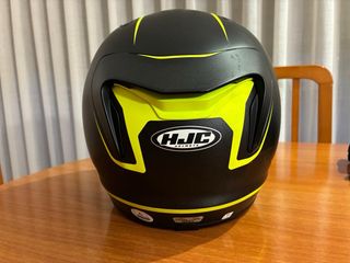 Casco Moto HJC RPHA 11 Negro Amarillo
