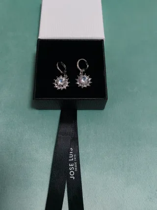 Pendientes Plata y Circonita Jose Luis