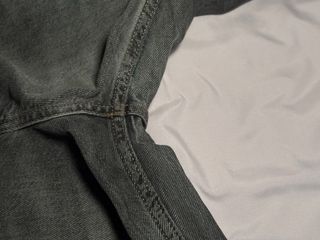 Pantalón vaquero recto Zara gris