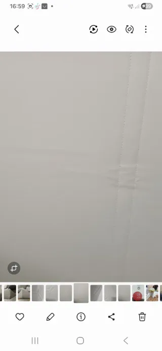 Cabecero polipiel blanco 155×3×60