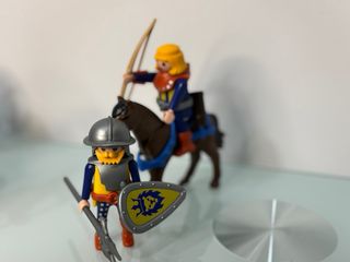 Playmobil Medieval - Carro y Caballeros