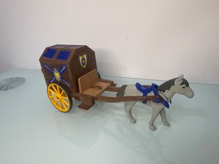 Playmobil Medieval - Carro y Caballeros
