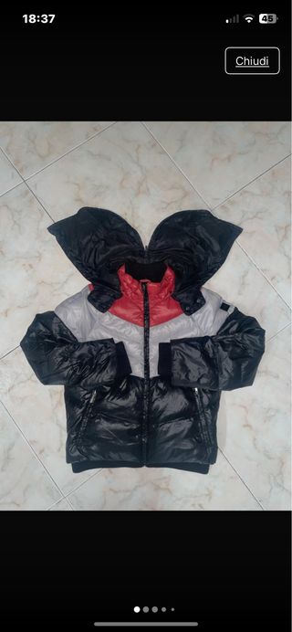 Piumino Add Junior 8 anni nero