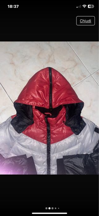 Piumino Add Junior 8 anni nero