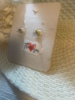 Pendientes Ositos San Valentín Chapados