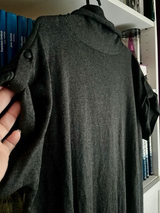 Vestido Promod Talla XL Gris Marengo