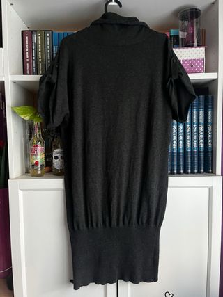 Vestido Promod Talla XL Gris Marengo