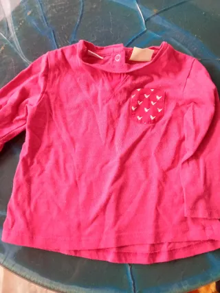 Lote 3 Camisetas Manga Larga Bebé