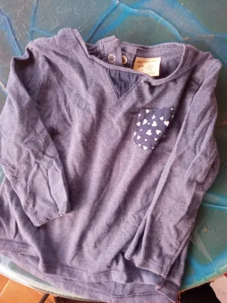 Lote 3 Camisetas Manga Larga Bebé