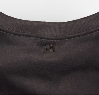 Sweatshirt Ami Paris Preto