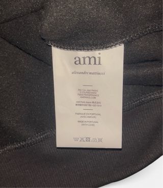 Sweatshirt Ami Paris Preto