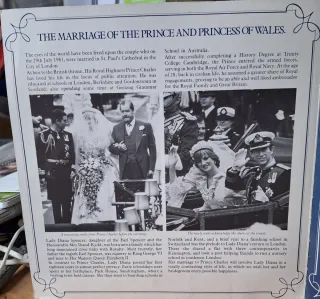 Moneda Conmemorativa Príncipe Carlos y Lady Di