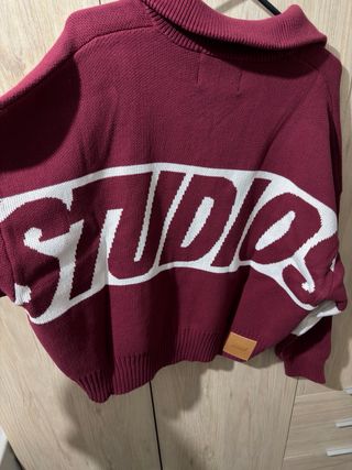 Eme Studios Thrill Burgundy Granate Jersey Zip