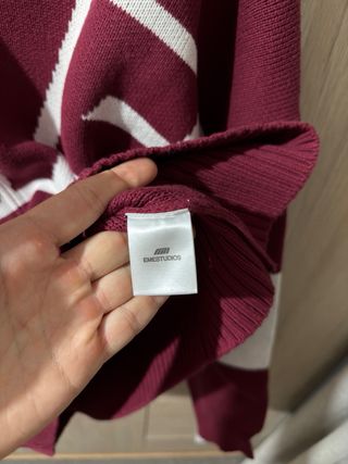 Eme Studios Thrill Burgundy Granate Jersey Zip