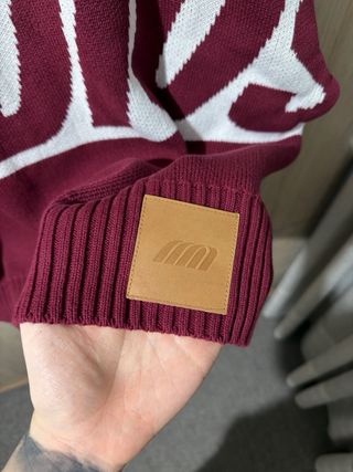 Eme Studios Thrill Burgundy Granate Jersey Zip