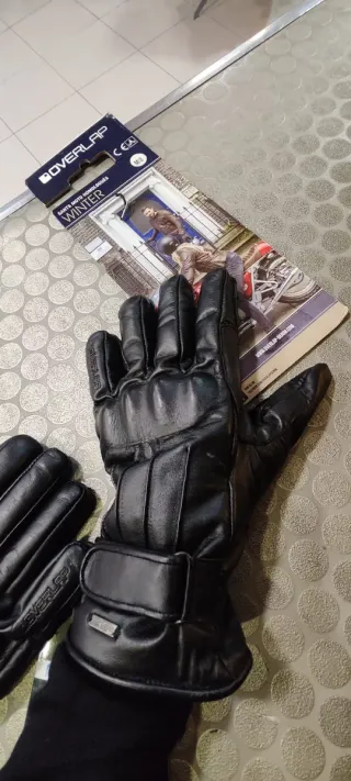 Guantes Invierno Overlap Croms Negros