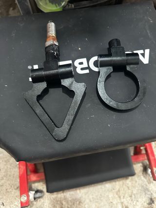 Ganchos de remolque negros