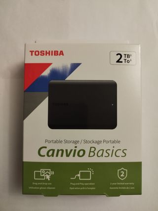 Disco Duro Externo Toshiba Canvio 2TB