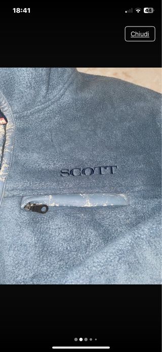 Giacca pile Scott taglia M