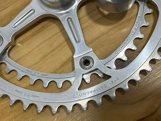 1983 Platos Bielas Campagnolo Super Record 170 mm