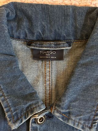 Chaqueta Vaquera Mango Man Talla M