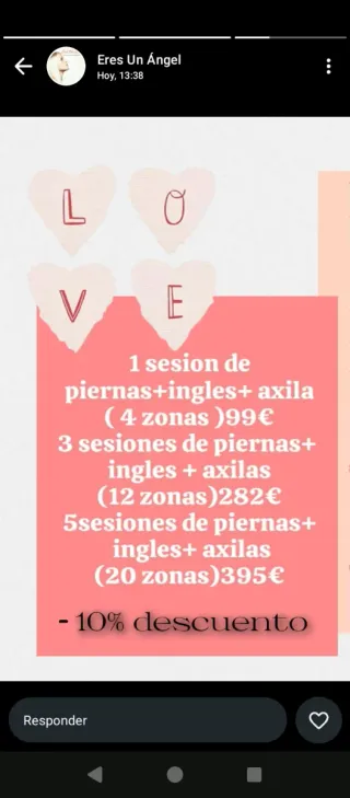 3 sesiones de depilación láser diodo