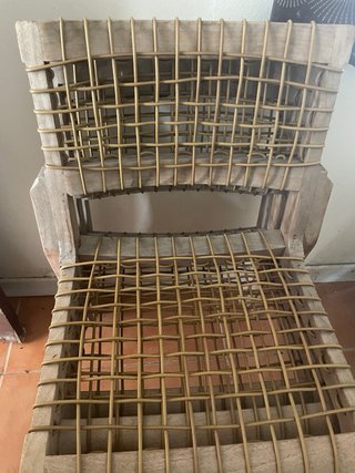 Silla Unopio madera teca