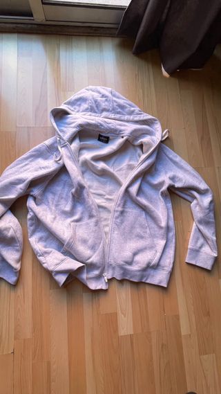 Sudadera McKenzie Gris con Cremallera Talla S