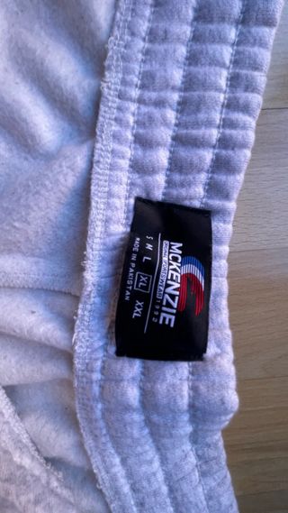 Sudadera McKenzie Gris con Cremallera Talla S