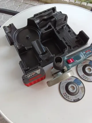 AMOLADORA RADIAL BOSCH PROFESIONAL GWS 18V-10