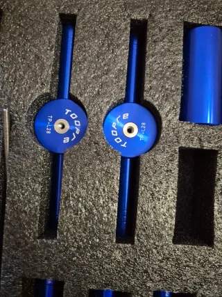 Kit Prensa Rodamientos Bicicleta Azul