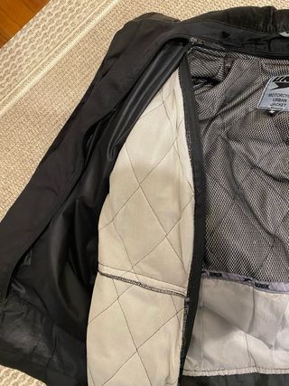 Chamarra Moto Cordura 3/4 Negra