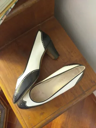 Décolleté bicolore F.lli Zanin