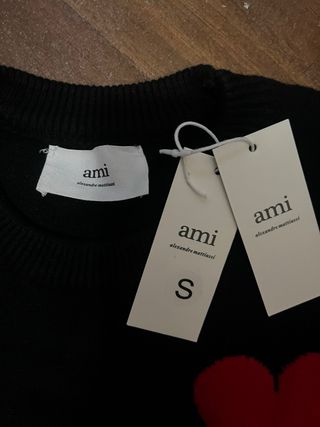 Jersey Ami Paris Corazón Rojo