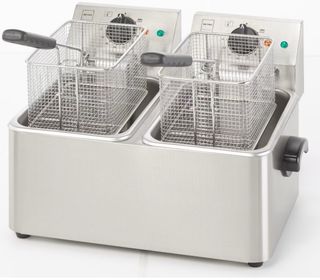 Freidora Profesional Metro 2 Cubetas 8L