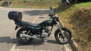 Honda CB250 Naked Verde/Negra