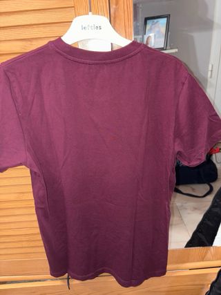 Camiseta Kenzo burdeos con tigre