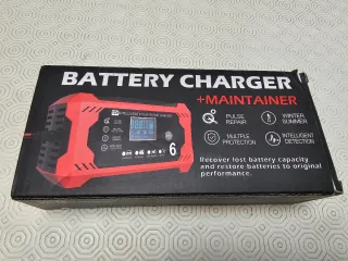 Cargador Batería Coche 12V 6A (desde enchufe EU)