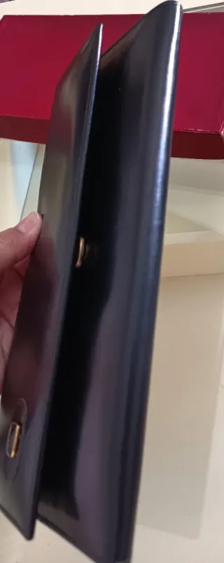 Cartera de mano napa