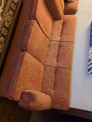 Sofá de 3 plazas tela estampado LEER DESCRIPCIÓN