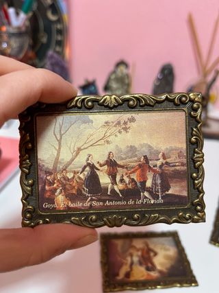 Miniatura La Última Cena Juan de Juanes 8 cuadros