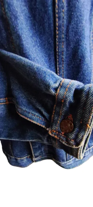 Cazadora vaquera oversize azul