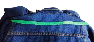 Cazadora vaquera oversize azul