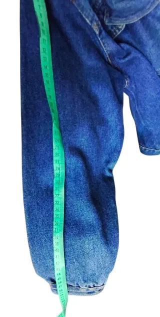 Cazadora vaquera oversize azul