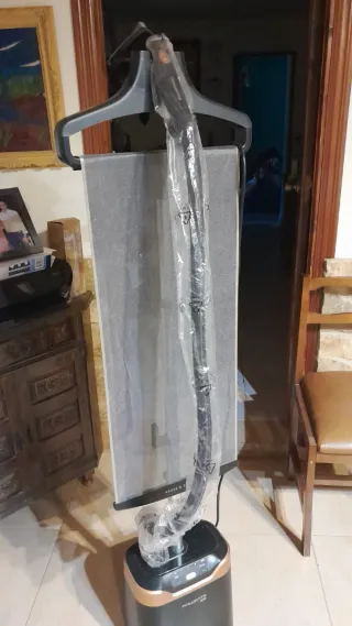 Plancha Vertical Vapor con Cepillo