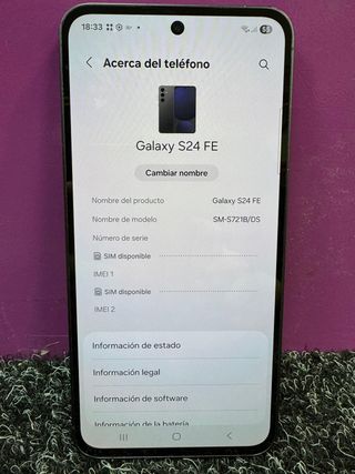 TELÉFONO SAMSUNG GALAXY S24 FE