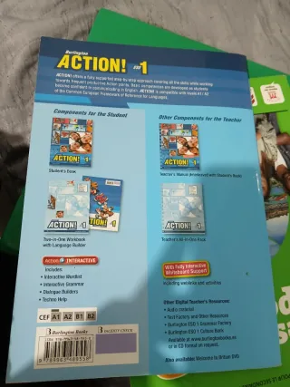 Burlington ACTION Student's Book 1ESO